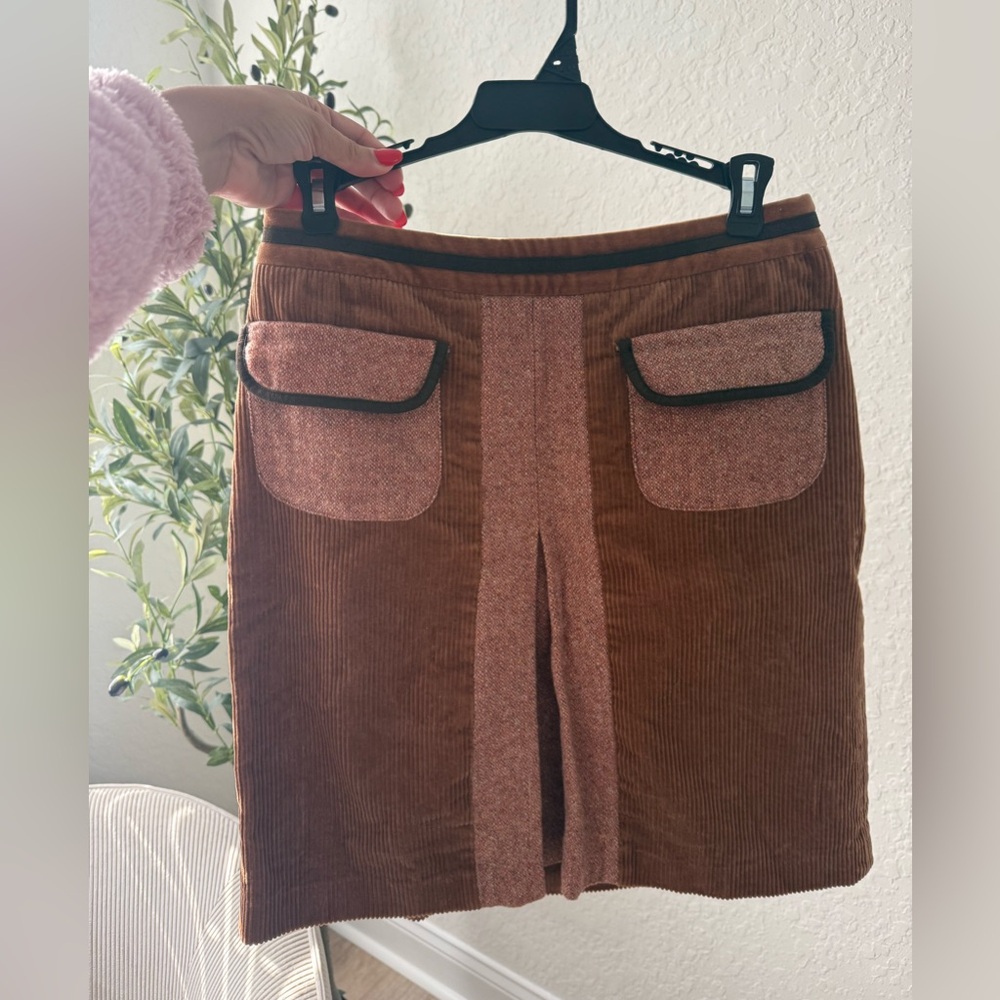 Ann Taylor Loft Brown Women Skirt Size 4